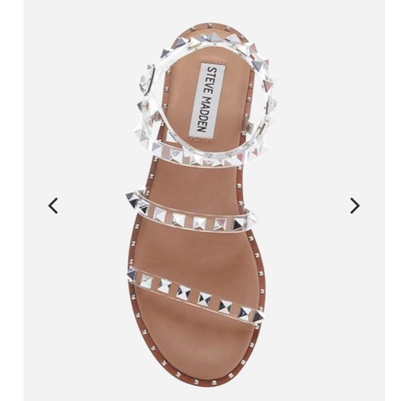 Steve Madden Sandals in Clear - Picture 5 of 5